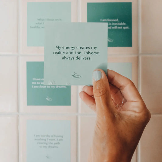 Shower Affirmation Cards