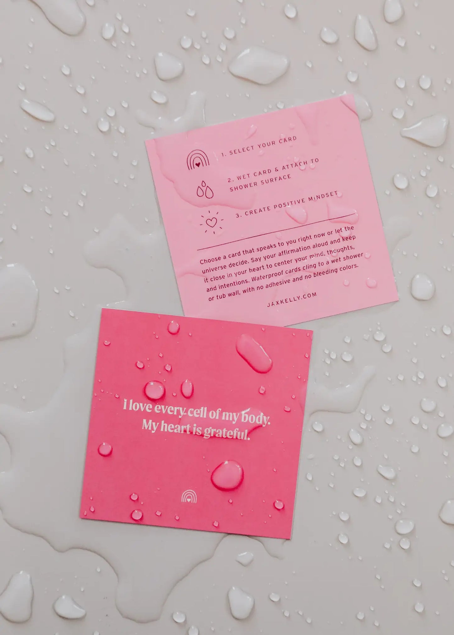 Shower Affirmation Cards