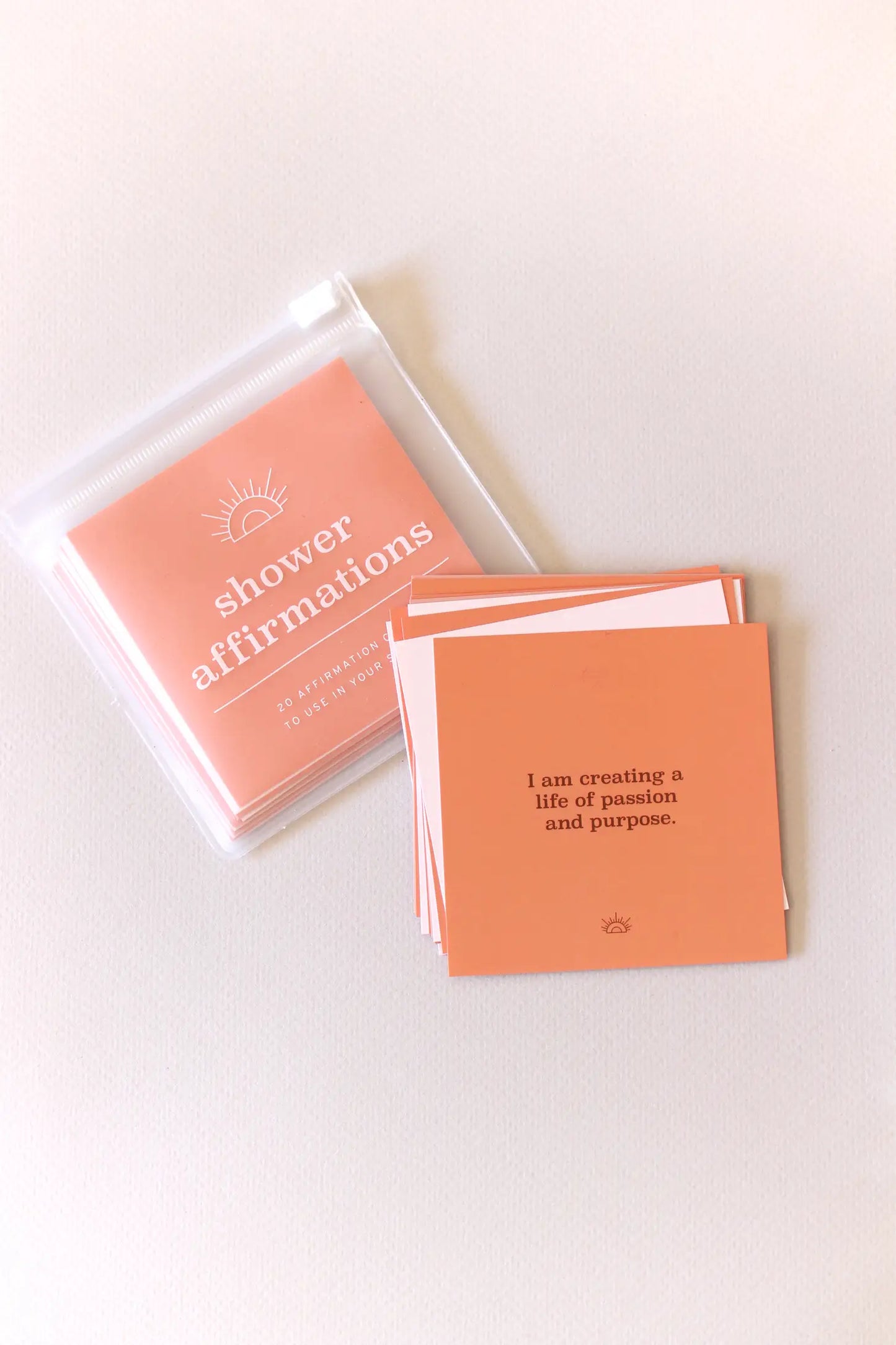 Shower Affirmation Cards