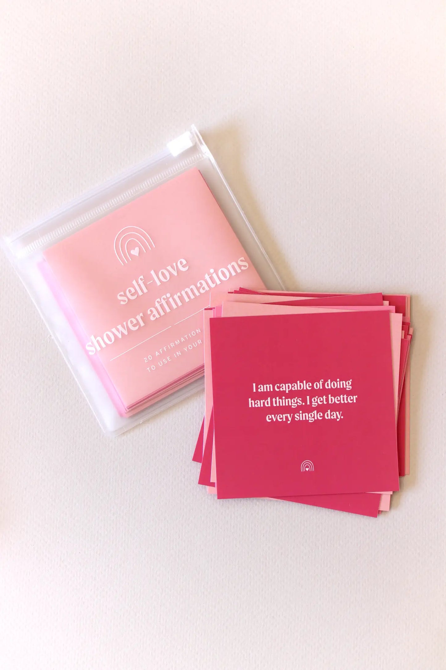 Shower Affirmation Cards