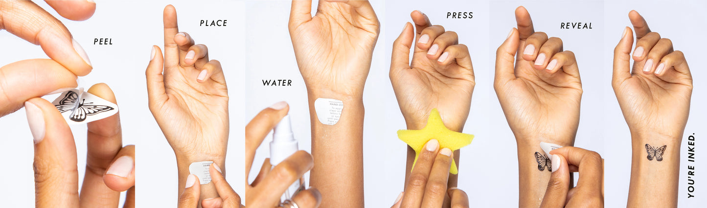 Temporary Tattoo Pack - Air Signs