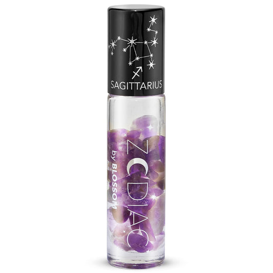 Crystal Infused Zodiac Vanilla-Flavored Roll-On Lip Gloss - Sagittarius
