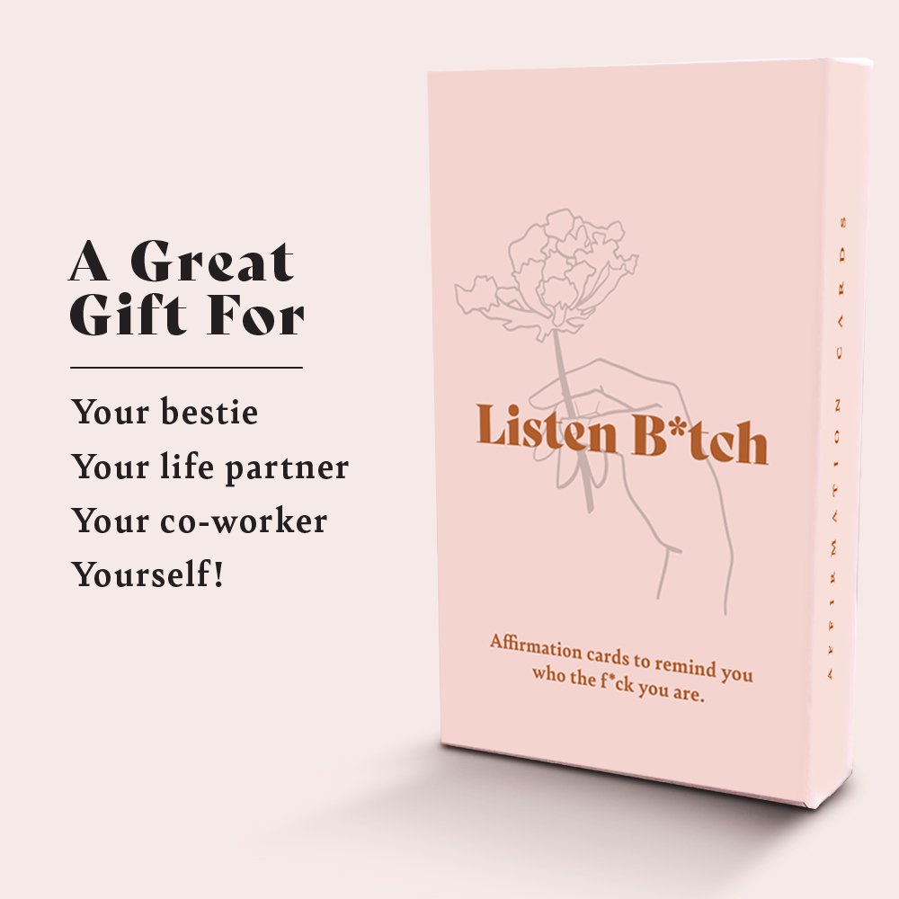 Listen Bitch Affirmation Cards