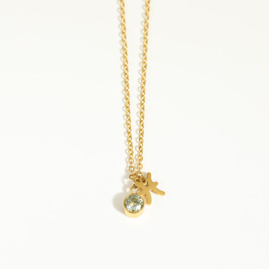 Birthstone Necklace - Pisces