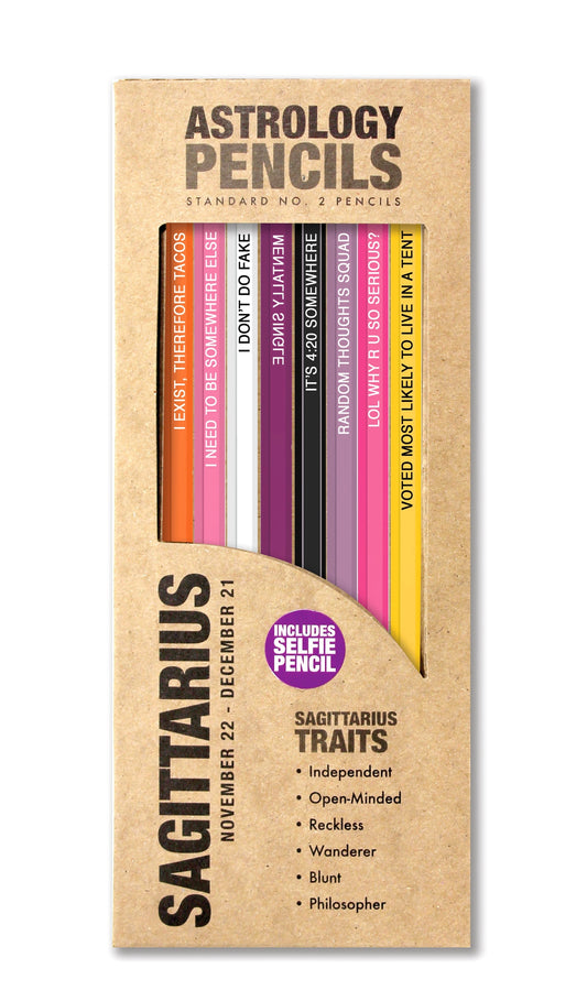 Astrology Pencils - Sagittarius