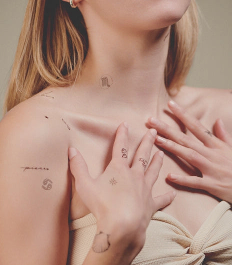 Temporary Tattoo Pack - Water Signs