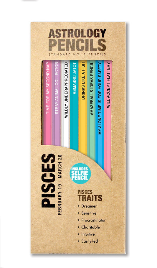 Astrology Pencils - Pisces