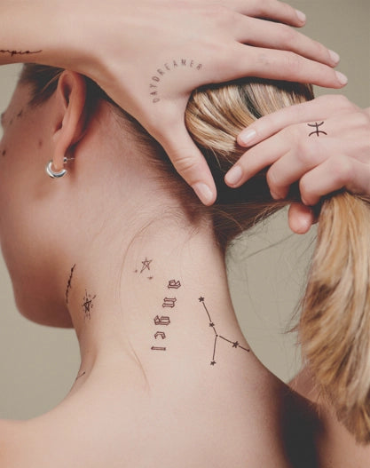 Temporary Tattoo Pack - Water Signs