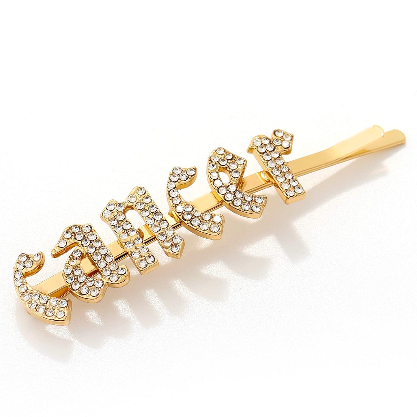 Sparkly Rhinestone Hair Pin - Cancer