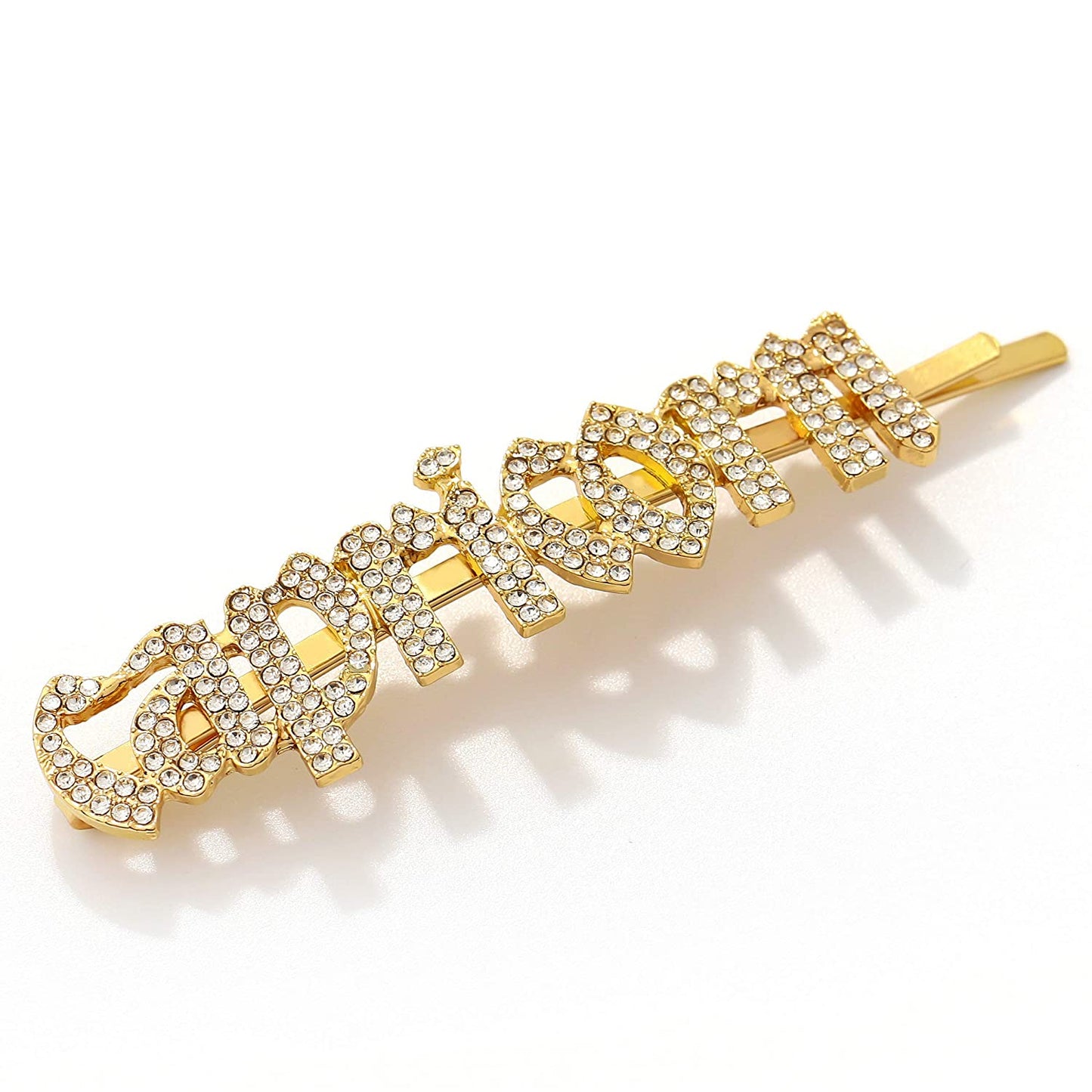 Sparkly Rhinestone Hair Pin - Capricorn
