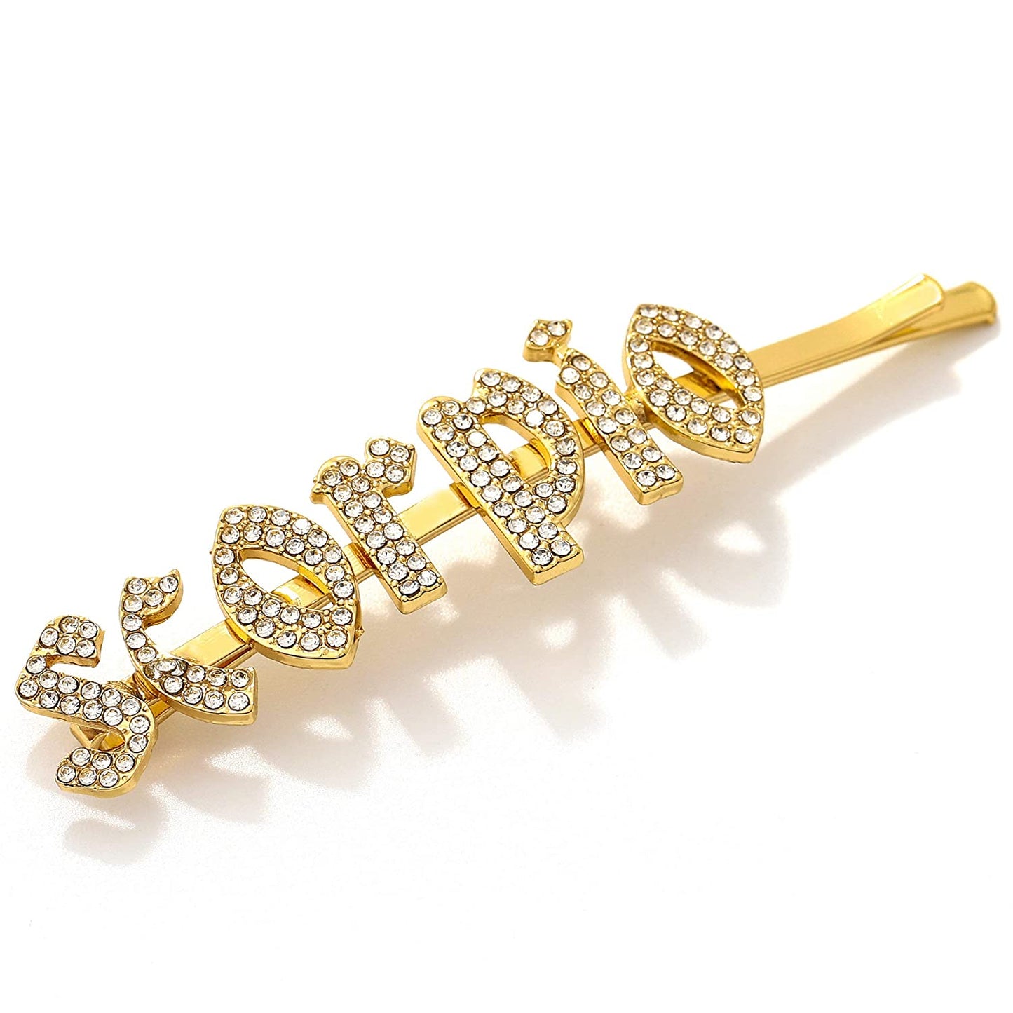 Sparkly Rhinestone Hair Pin - Scorpio