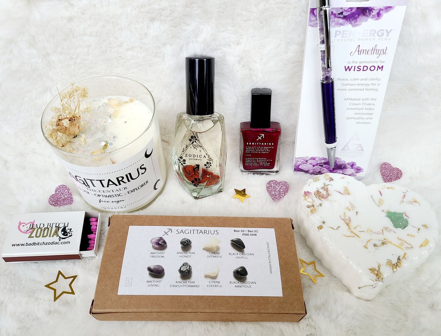 Crystal Magic Crystal Infused Gift Set - Sagittarius