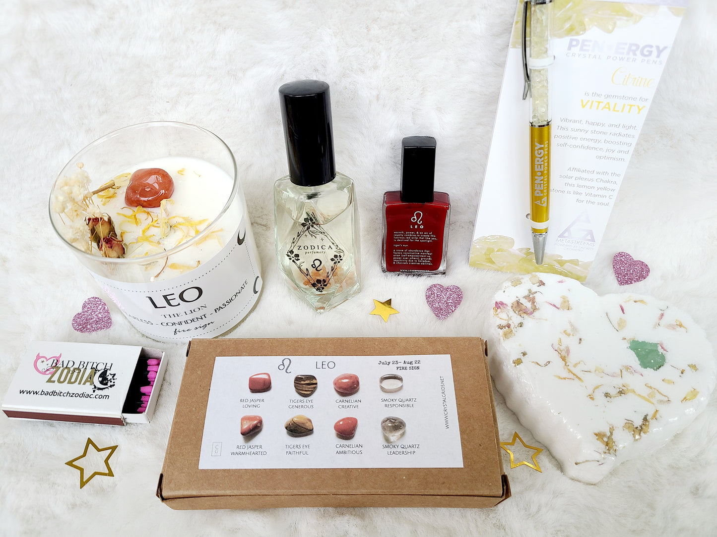 Crystal Magic Crystal Infused Gift Set - Leo