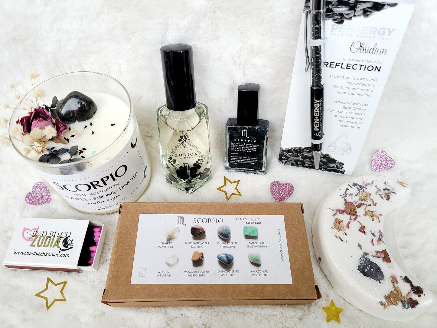 Crystal Magic Crystal Infused Gift Set - Scorpio