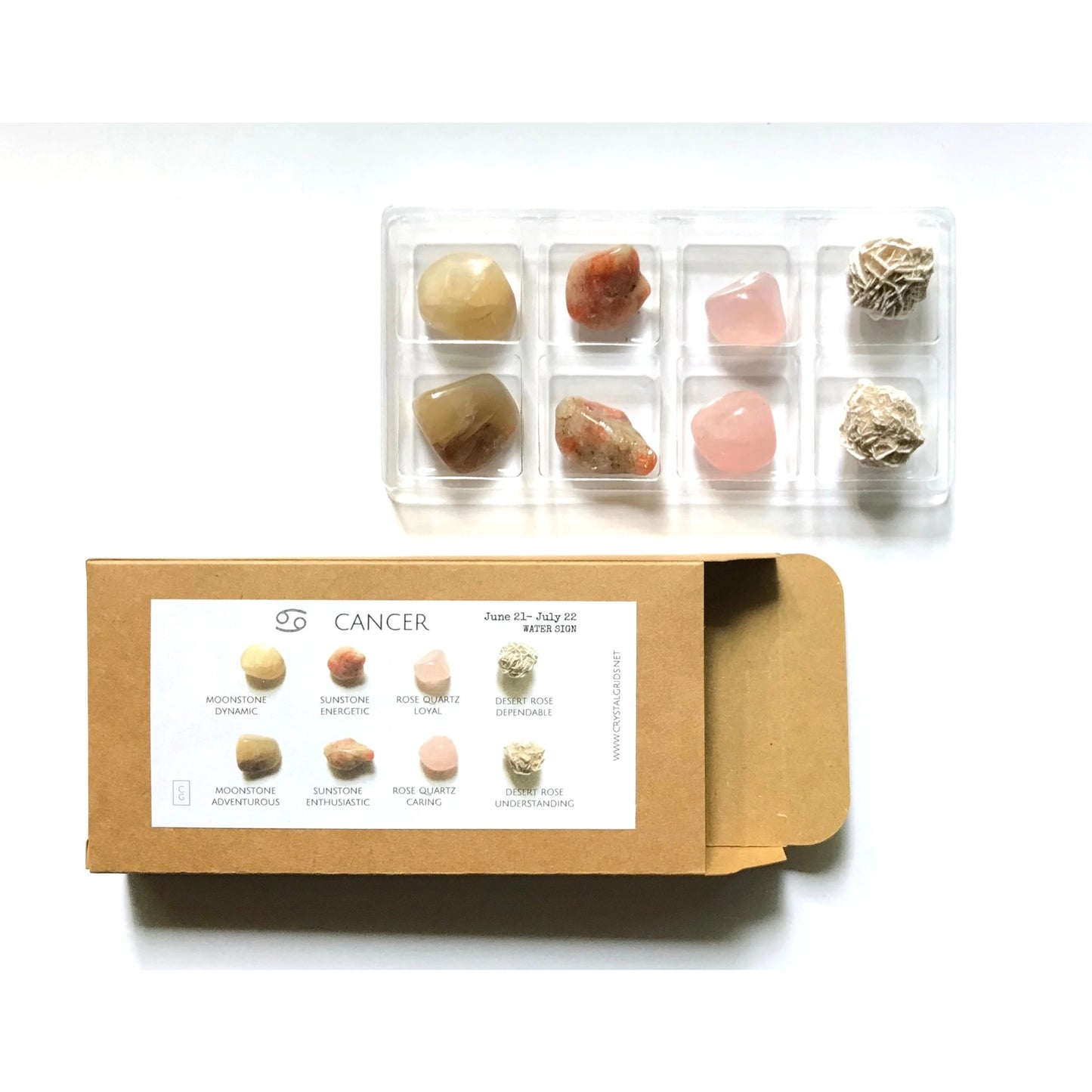 Crystal Gift Set - Cancer