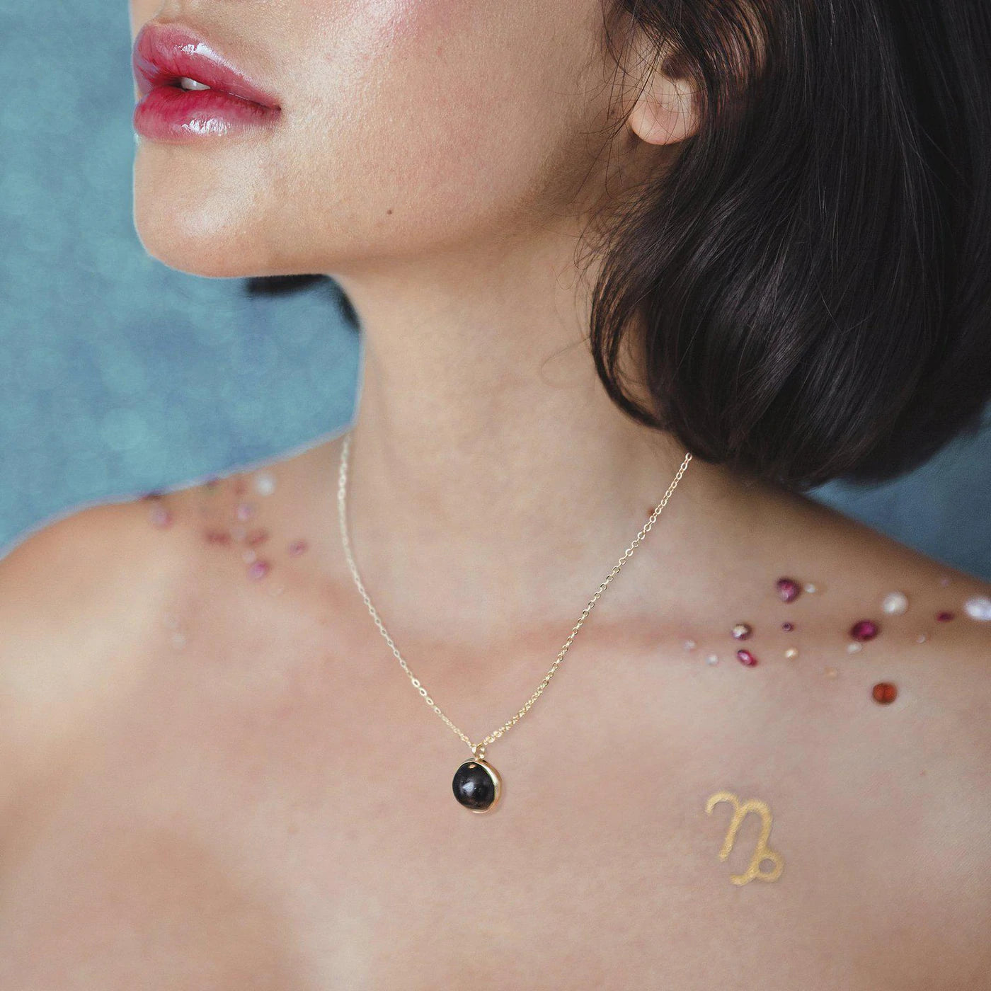 Horoscope Pleasure Ritual Kit - Capricorn + Obsidian