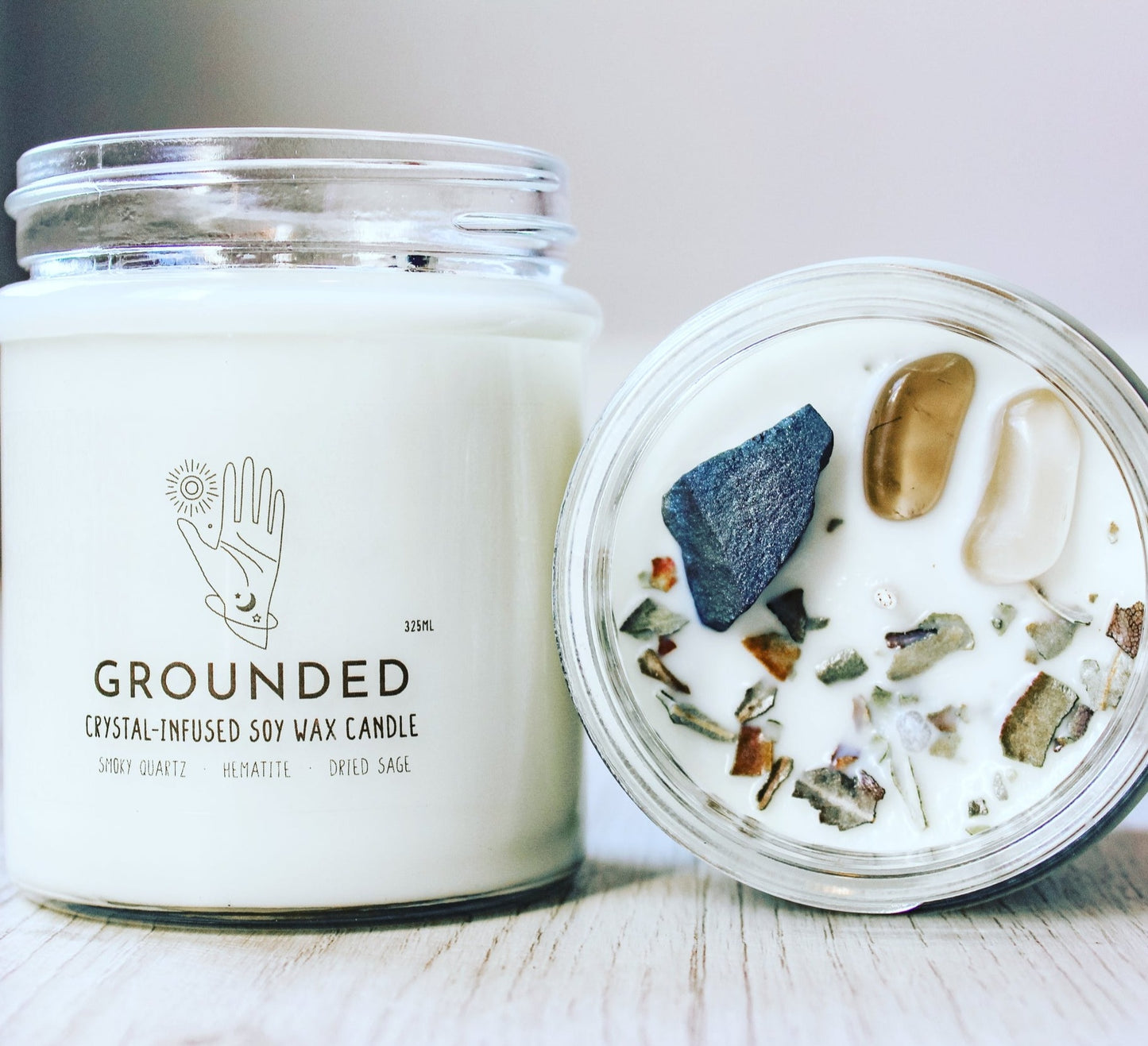 Crystal Charge Intention Candles