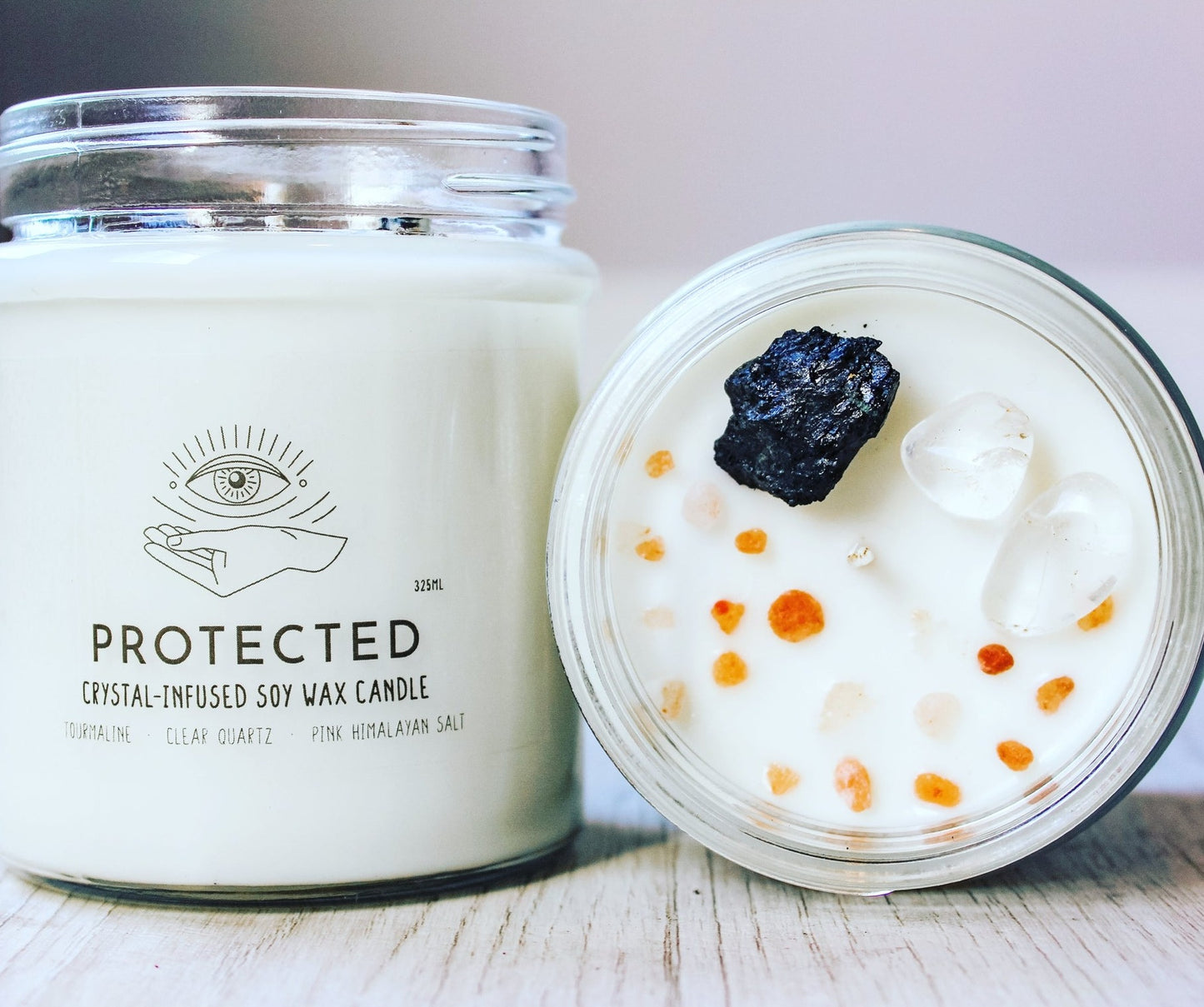 Crystal Charge Intention Candles