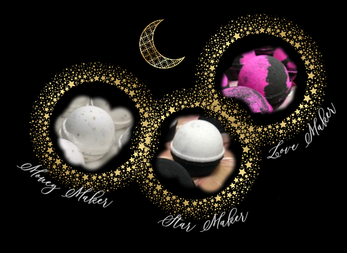 Bath Bomb Set - New Moon