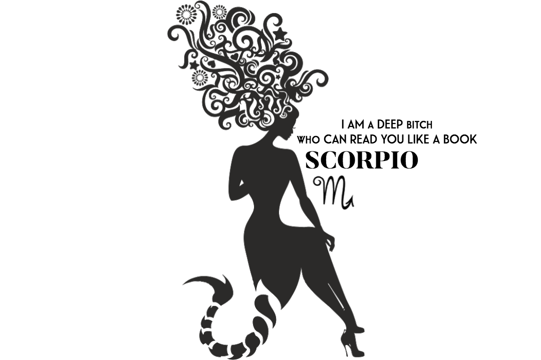 Crop Hoodie - Scorpio
