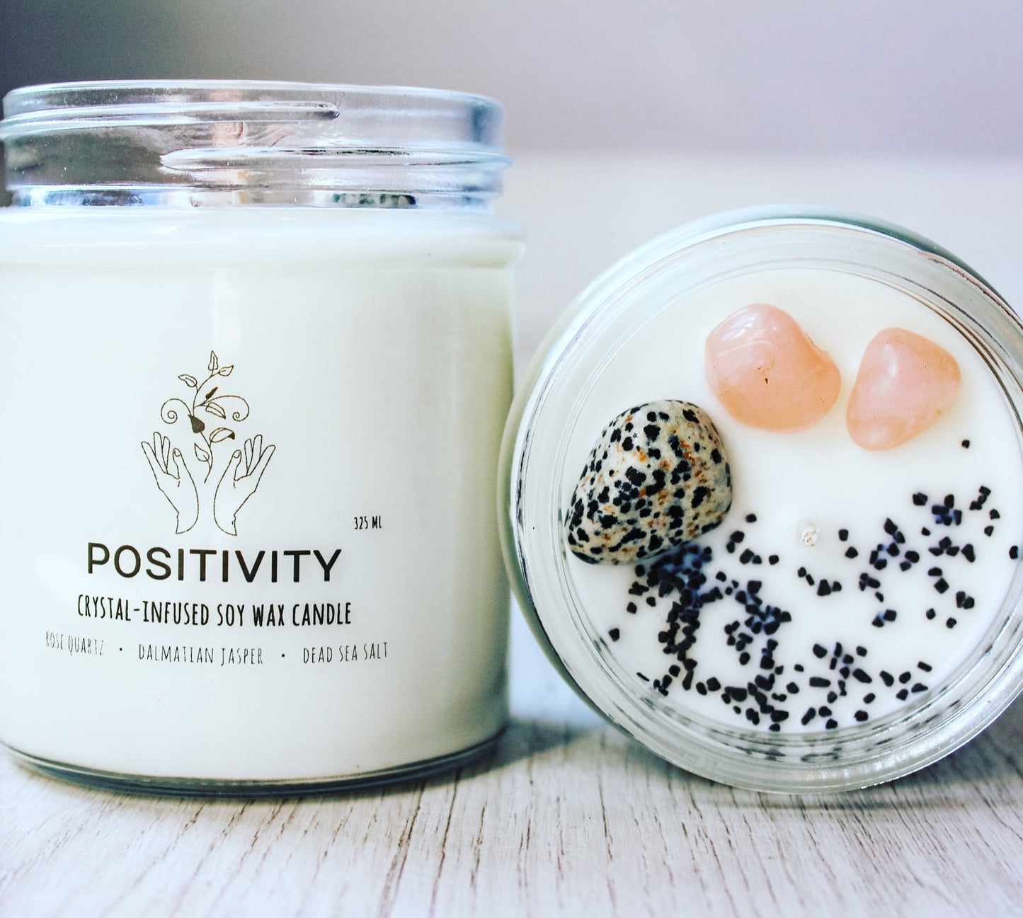 Crystal Charge Intention Candles
