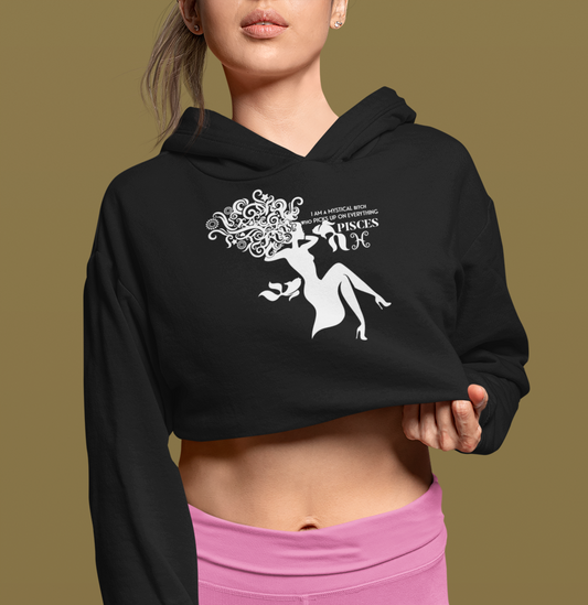 Crop Hoodie - Pisces