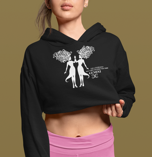 Crop Hoodie - Gemini