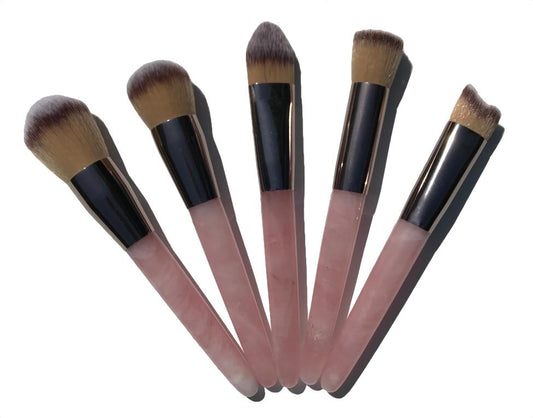 Rose Quartz Make Up Brushes