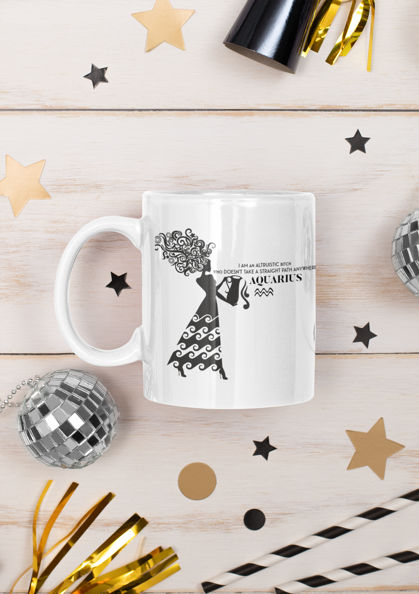 Bad Bitch Mug - Aquarius