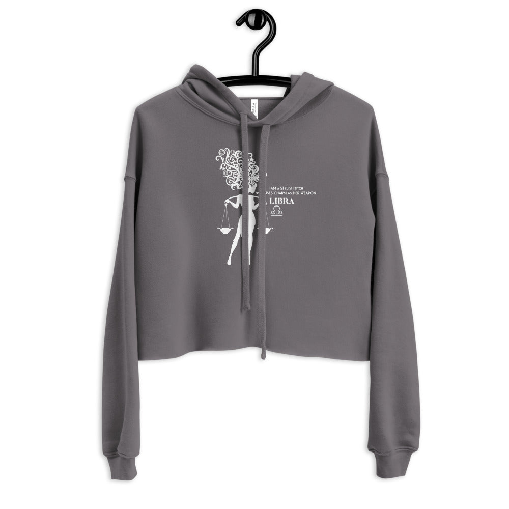 Crop Hoodie - Libra
