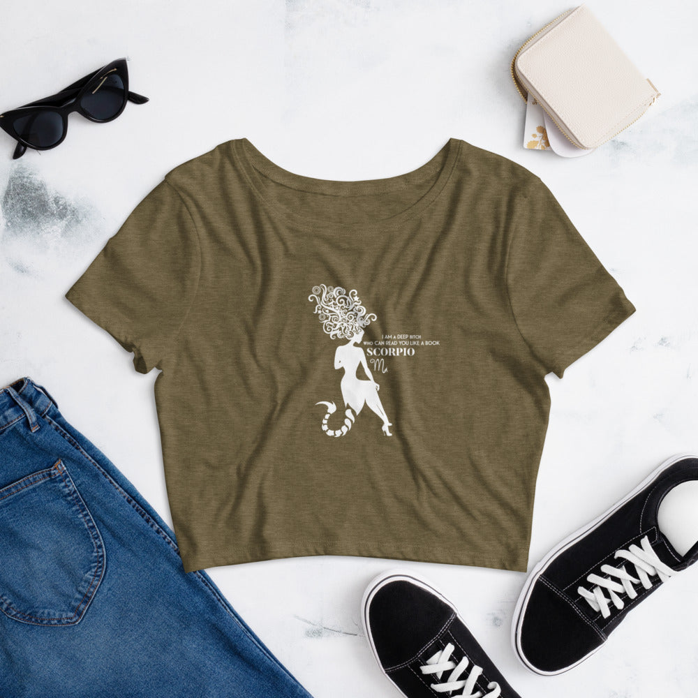 Crop Tee - Scorpio
