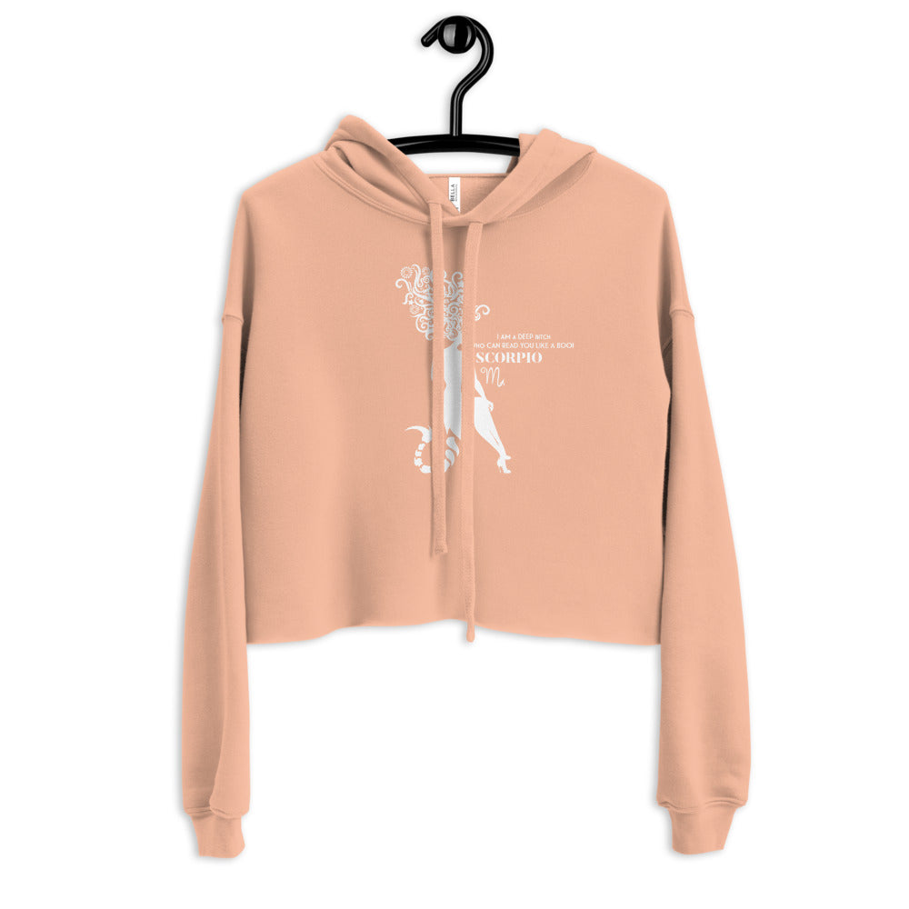 Crop Hoodie - Scorpio