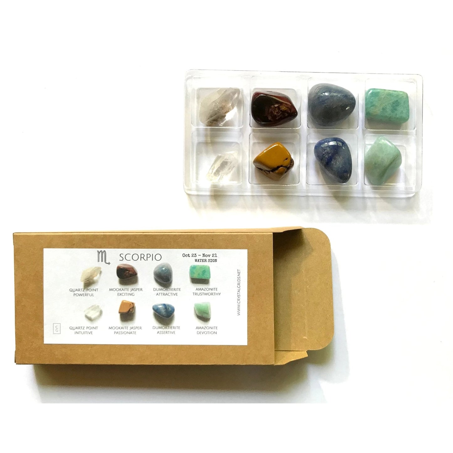 Crystal Magic Crystal Infused Gift Set - Scorpio
