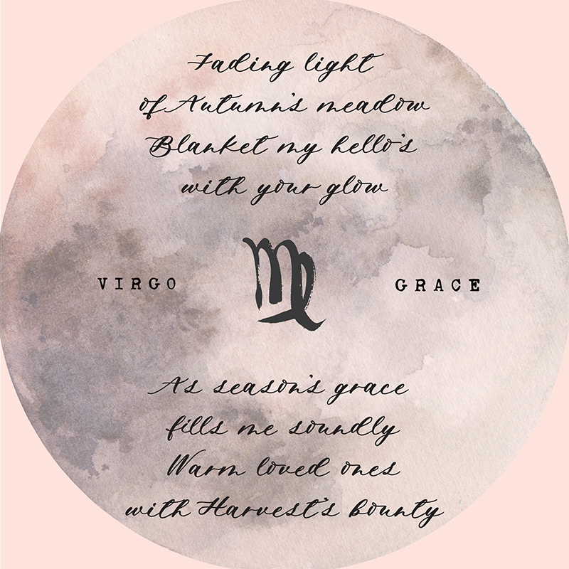 Crystal Infused Zodiac Perfume - Virgo + Amazonite