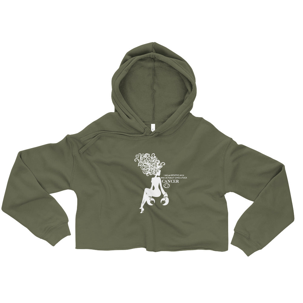 Crop Hoodie - Cancer