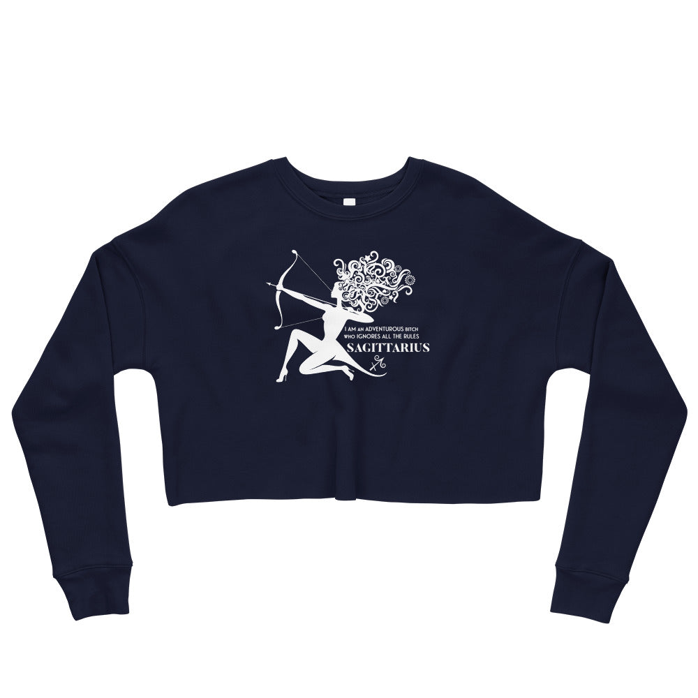 Crop Sweatshirt - Sagittarius