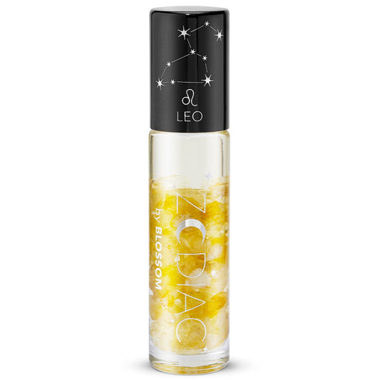 Crystal Infused Zodiac Vanilla-Flavored Roll-On Lip Gloss - Leo