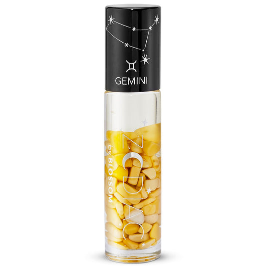 Crystal Infused Zodiac Vanilla-Flavored Roll-On Lip Gloss - Gemini