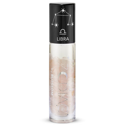 Crystal Infused Zodiac Vanilla-Flavored Roll-On Lip Gloss - Libra