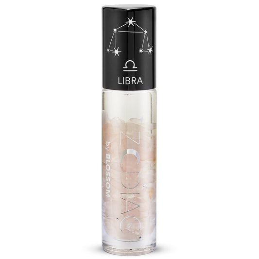 Crystal Infused Zodiac Vanilla-Flavored Roll-On Lip Gloss - Libra