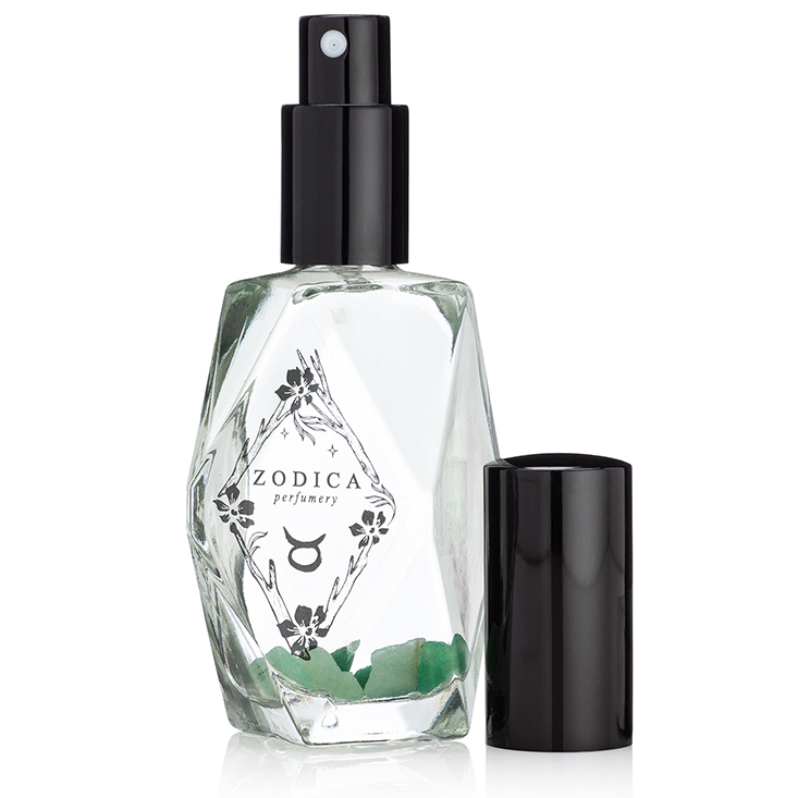 Crystal Infused Zodiac Perfume - Taurus + Jade