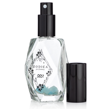 Load image into Gallery viewer, Crystal Infused Zodiac Perfume - Aquarius + Aquamarine
