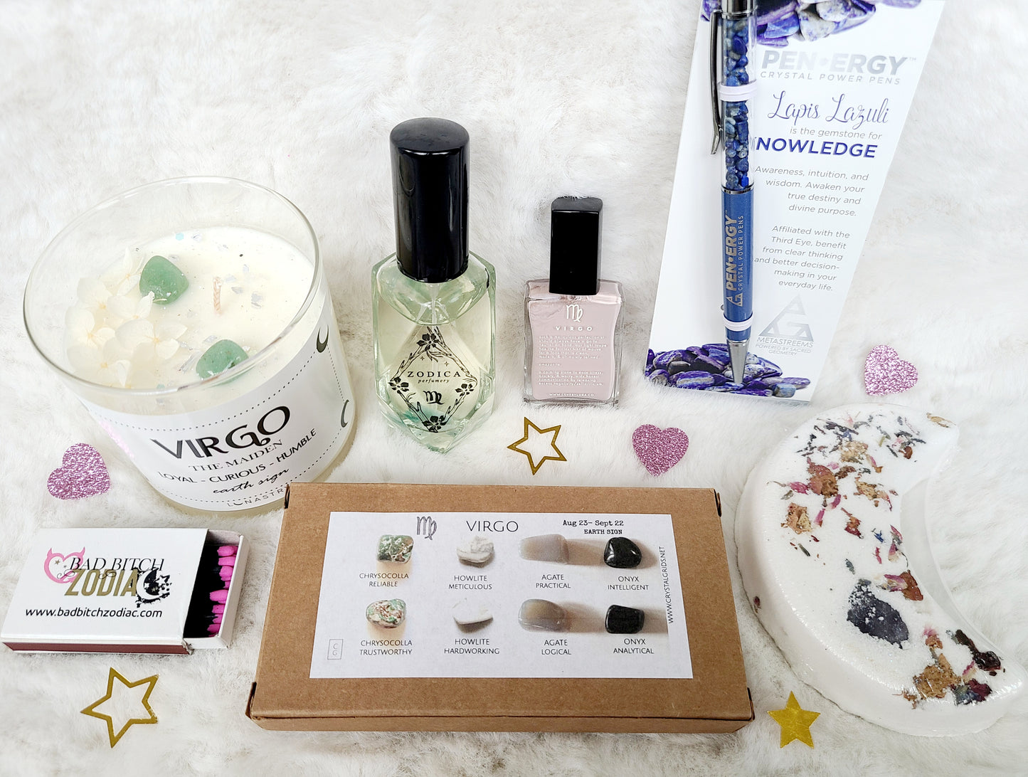 Crystal Magic Crystal Infused Gift Set - Virgo