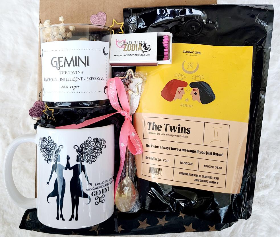 Hot & Rich Coffee Gift Set - Gemini