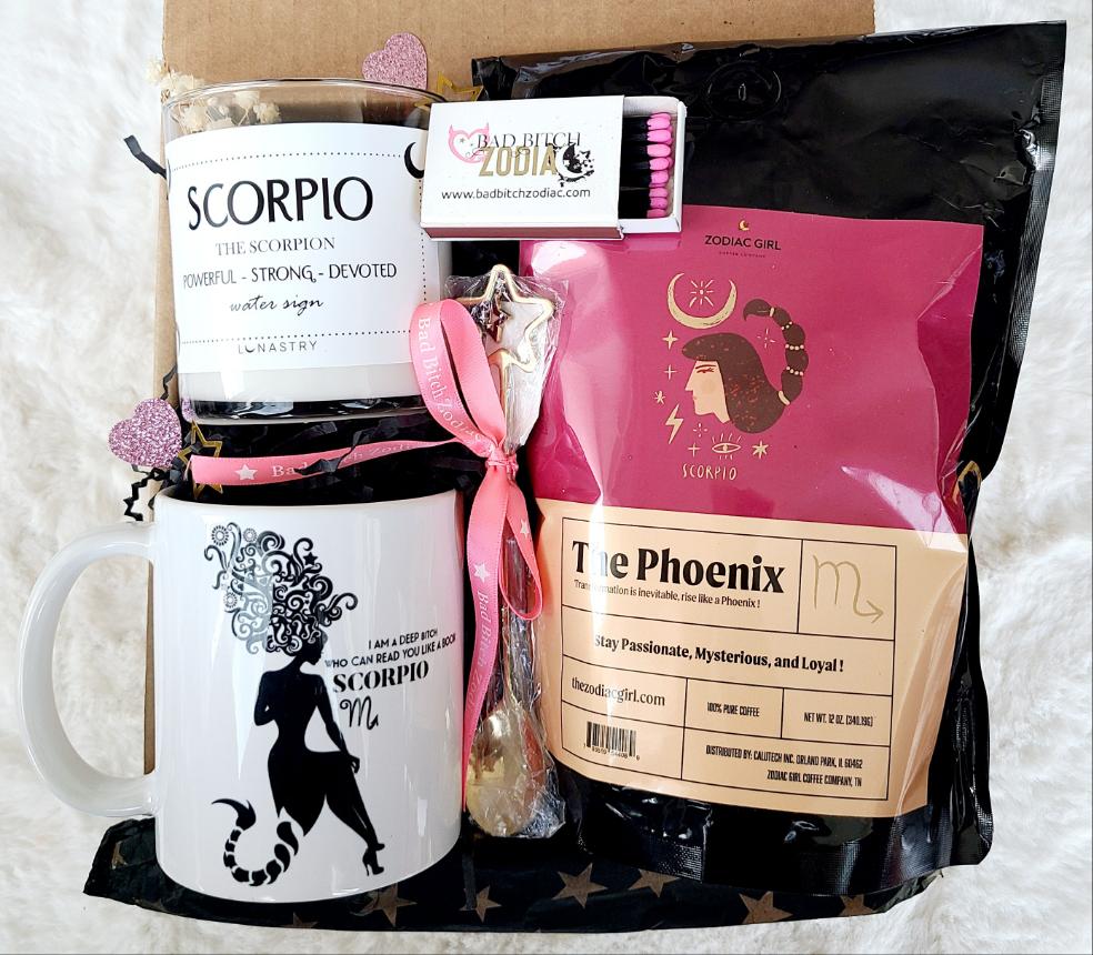 Hot & Rich Coffee Gift Set - Scorpio