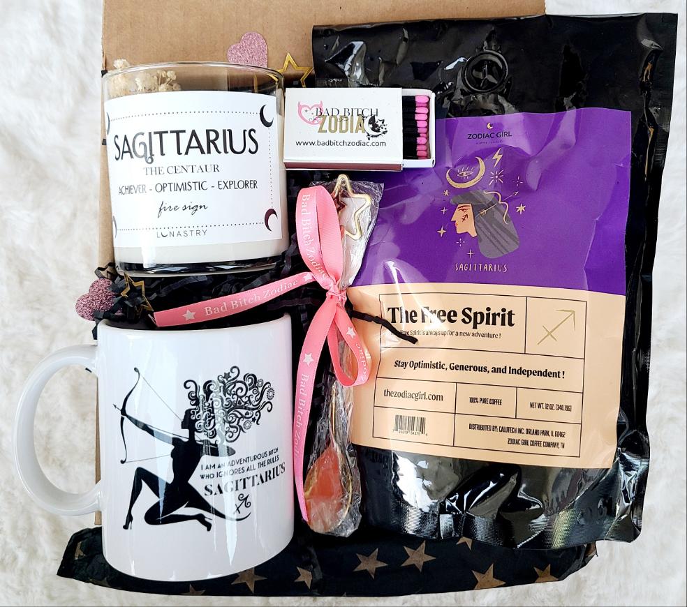 Hot & Rich Coffee Gift Set - Sagittarius