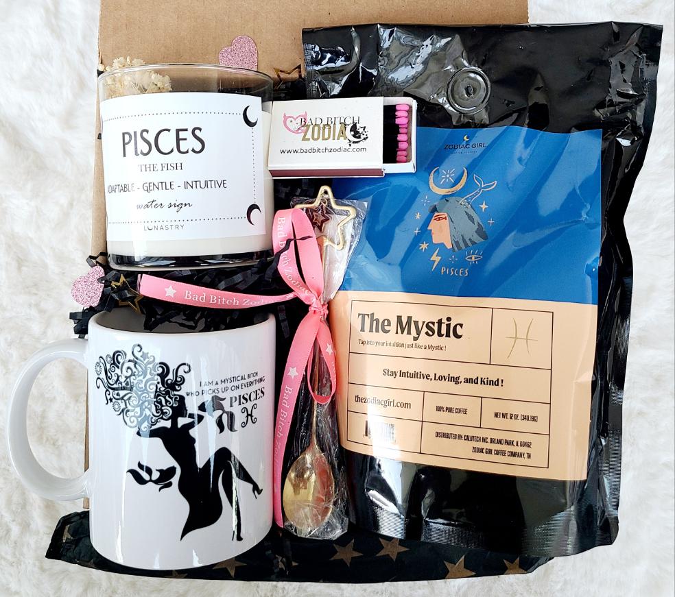 Hot & Rich Coffee Gift Set - Pisces