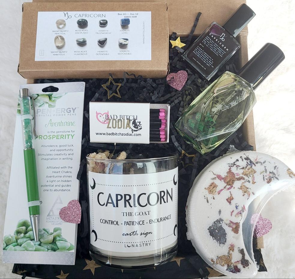 Crystal Magic Crystal Infused Gift Set - Capricorn