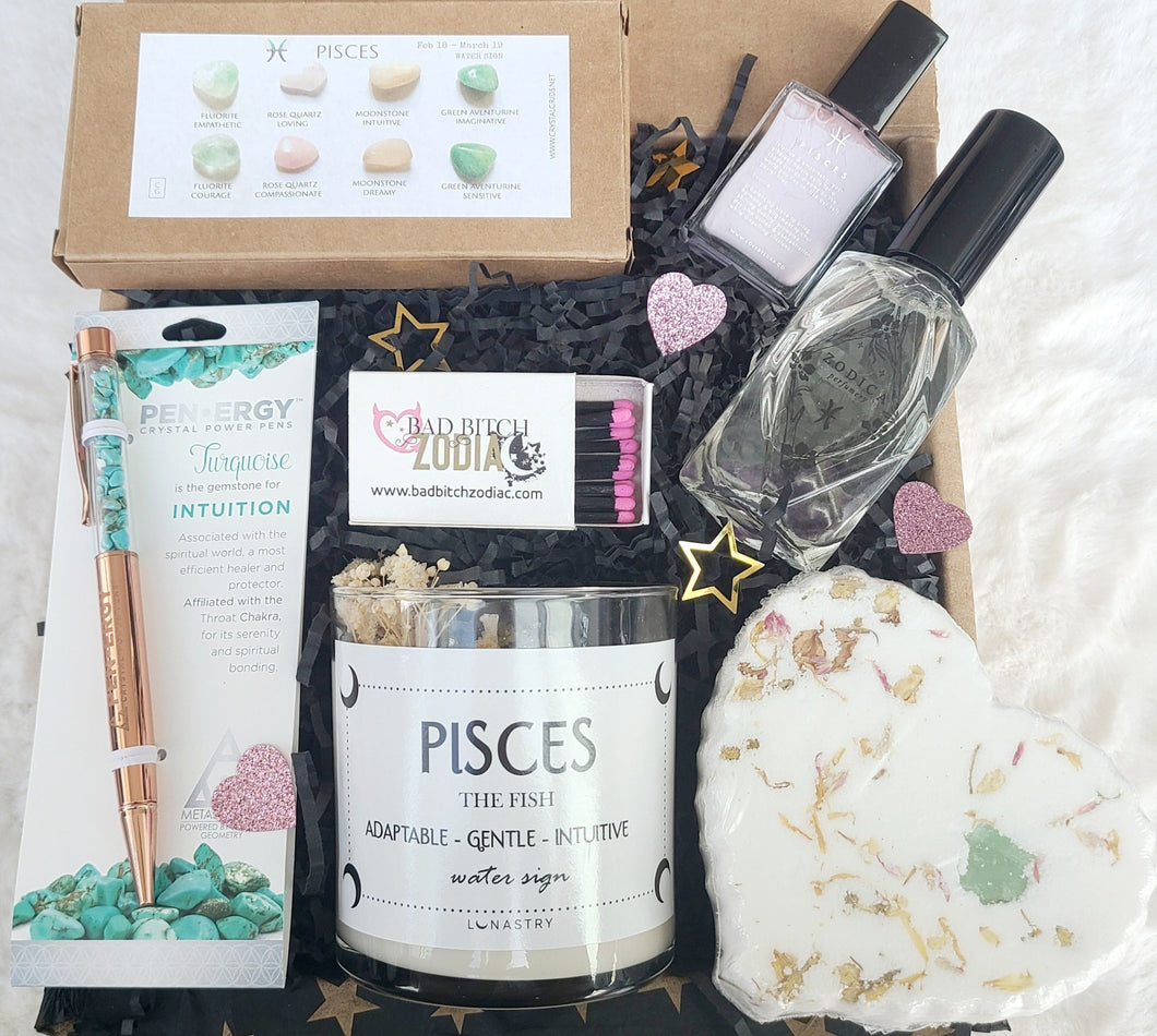Crystal Magic Crystal Infused Gift Set - Pisces