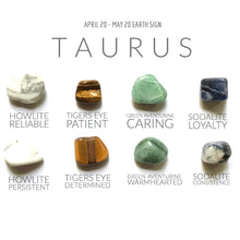 Load image into Gallery viewer, Good Vibes Only Crystal Gift Set - Taurus
